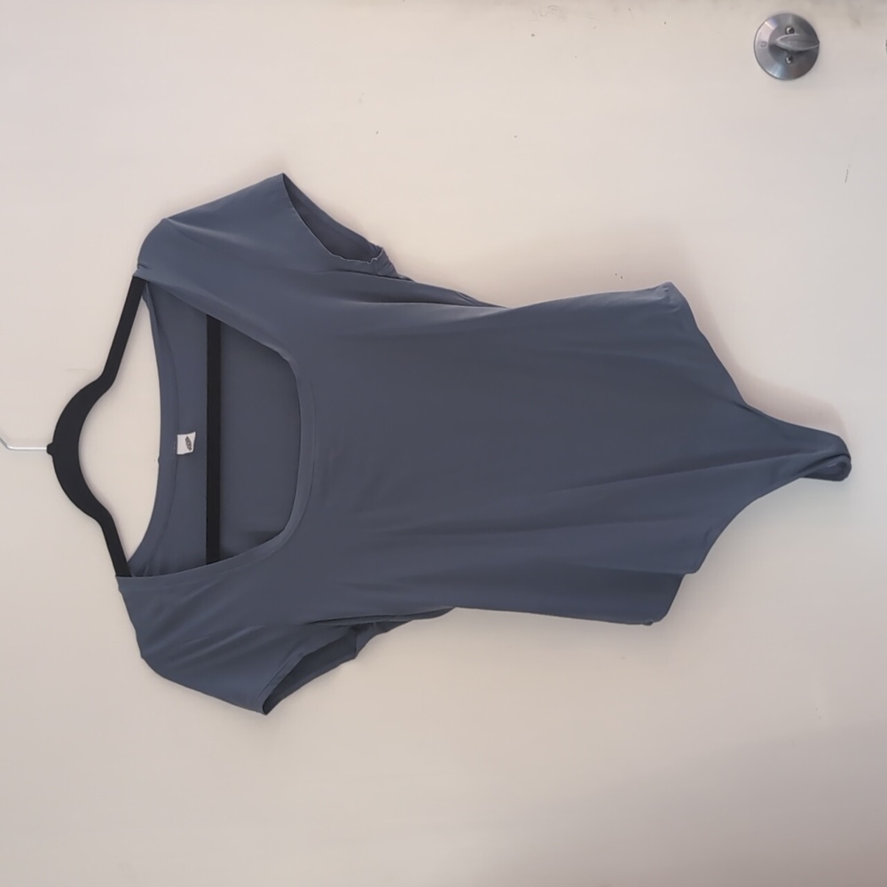 Parade Square/Scoop Bodysuit - Gray - Picture 2 of 4
